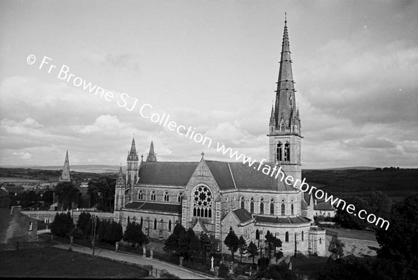 CATHEDRAL FROM ROOF OF PRESBYTERY (EVENING TIME)